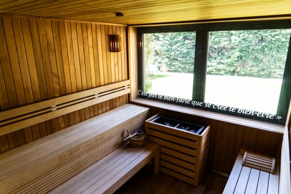 Sauna DaviD GranD Spa au Domaine de Champglong